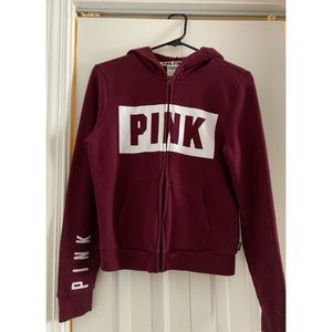 “Pink” sweater (hooded)